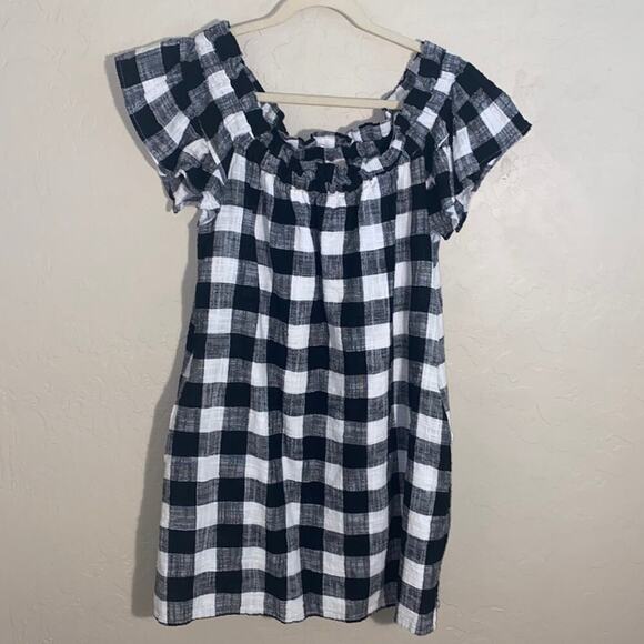 Philosophy gingham plaid checker print dress - Picture 1 of 7